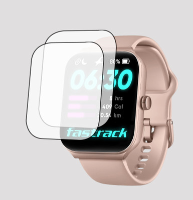 ejzatex Screen Guard for Fastrack Limitless Glide SMARTWATCH, SCREEN GUARD(Pack of 2)
