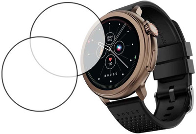MOKPLZ Screen Guard for BOULT CROWN R SMARTWATCH(Pack of 2)