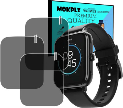 MOKPLZ Screen Guard for BOAT WAVE COSMOS MAX SMARTWATCH(Pack of 3)