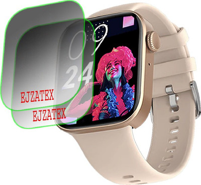 ejzatex Screen Guard for CROSSBEAT IGNITE GRIT SMARTWATCH(Pack of 2)