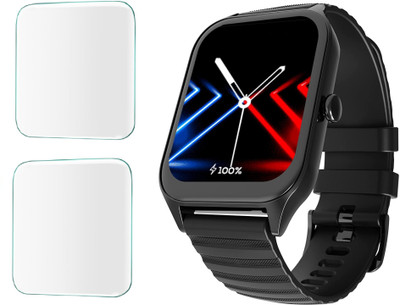CUBES Screen Guard for Hammer Stroke | 1.96 Inch | Soft and Flexible | Touch Sensitive | Unbreakable | Ultra Thin High Grade TPU Film ( Not a Tempered Glass )(Pack of 2)