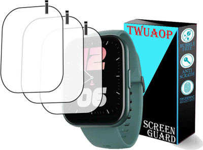 TWUAOP Screen Guard for BOAT WAVE ACTIVE SMARTWATCH(Pack of 3)