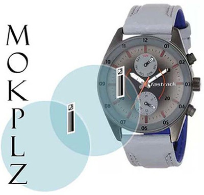 MOKPLZ Screen Guard for FASTRACK ANALOG BLACK MEN WATCH 3229SPO2(Pack of 2)