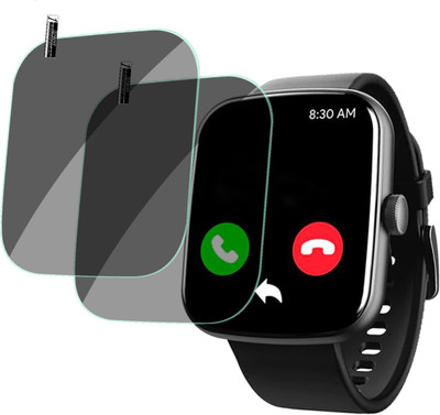 XAZE Screen Guard for boAt Wave Lynk Voice Smartwatch(Pack of 2)