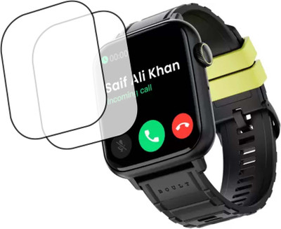TWUAOP Screen Guard for BOULT DRIFT 2 SMARTWATCH(Pack of 2)