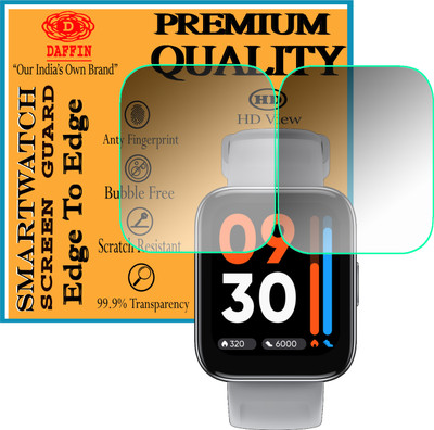 daffin Screen Guard for Realme Watch 3(Pack of 2)