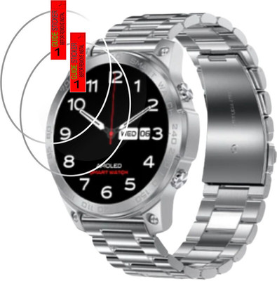ICROMECK Screen Guard for FIRE BOLTT Dagger Luxe Smartwatch(Pack of 2)