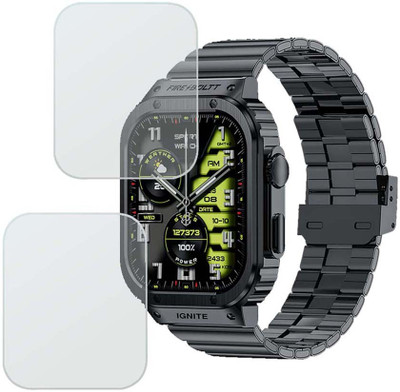 MOKPLZ Screen Guard for FIRE BOLTT MAVERICK SMARTWATCH(Pack of 2)