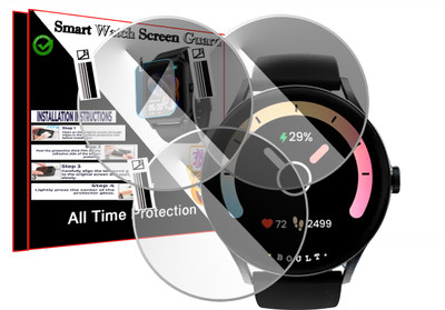 EZGER Screen Guard for Boult Rover Pro Smartwatch(Pack of 3)