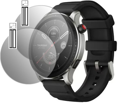 DOUMOF Impossible Screen Guard for AMAZFIT GTR 4 SMARTWATCH(Pack of 2)