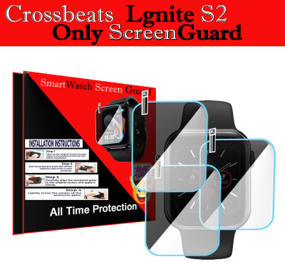HIDEOUS Screen Guard for Crossbeats Ignite S2(Pack of 3)