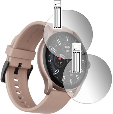 YCHROZE Screen Guard for boAt Lunar Connect Ace SMARTWATCH(Pack of 2)