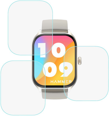 MOKPLZ Screen Guard for HAMMER POLAR SMARTWATCH(Pack of 3)