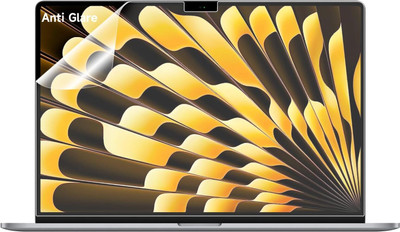 Saco Screen Guard for (Anti Glare) MacBook Air 15.3-inch 2024 2023 Release M3 A3114 M2 A2941 with Liquid Retina Display & Touch ID(Pack of 1)