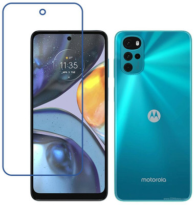 DVMART Screen Guard for 9H Crystal Clear Motorola Moto G22(Pack of 1)