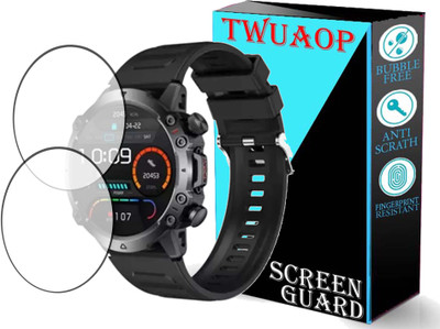 TWUAOP Screen Guard for ALT QUEST SMARTWATCH(Pack of 2)