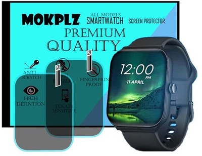 MOKPLZ Screen Guard for FASTRACK LIMITLESS FS1 SMARTWATCH(Pack of 2)