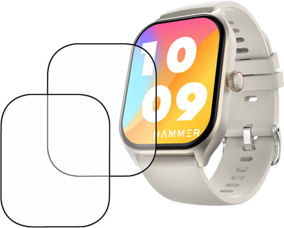 MOKPLZ Screen Guard for HAMMER POLAR SMARTWATCH(Pack of 2)