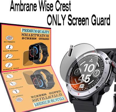 daffin Screen Guard for Ambrane Wise Crest(Pack of 1)
