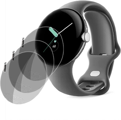 XAZE Screen Guard for Google Pixel Watch 2 Smartwatch(Pack of 3)