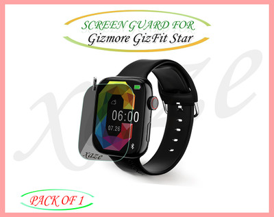 XAZE Screen Guard for Gizmore GizFit Star Smartwatch(Pack of 1)
