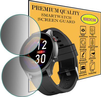 hirdesh Screen Guard for NoiseFit Evolve 2 Play(Pack of 2)