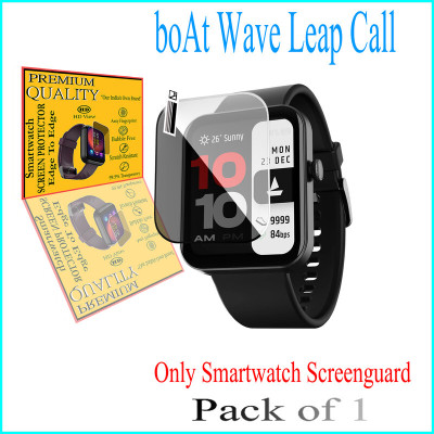 HIDEOUS Screen Guard for boAt Wave Leap Call(Pack of 1)