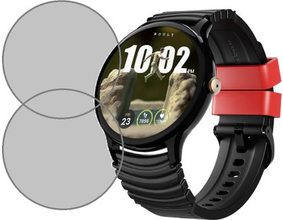 CUBES Screen Guard for Boult Striker Plus 1.39 Inch smart watch | Soft and Flexible | Touch Sensitive | Unbreakable | High Grade Ultra Thin TPU Film ( Not a Glass tempered)(Pack of 2)