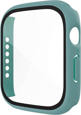 KAZUKI Screen Guard for (41mm) Apple Watch Series 8 Series 7 [41mm] Hard Pc Case (Green)(Pack of 1)