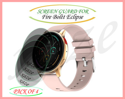 XAZE Screen Guard for Fire Boltt Eclipse Smartwatch(Pack of 4)