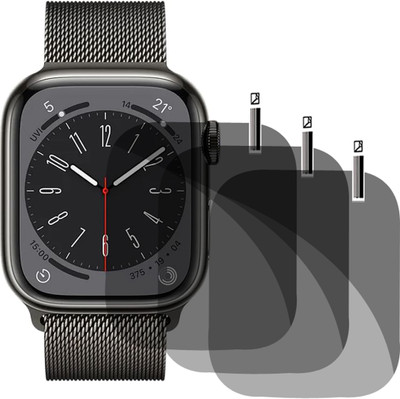 TXGO Screen Guard for Apple Watch Series 9 Smartwatch(Pack of 3)