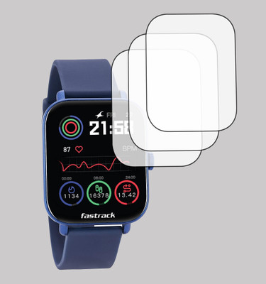 EJZATI Screen Guard for FASTRACK REFLEX VOX 2 SMARTWATCH, SCREEN GUARD(Pack of 3)