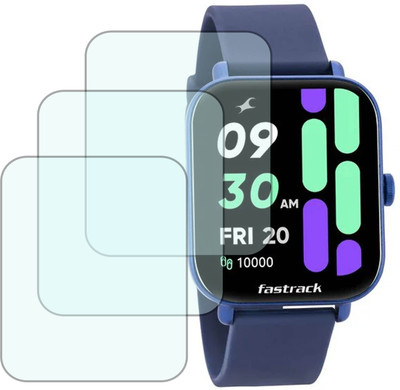 GPTECK Screen Guard for Fastrack Reflex Vox Smart Watch Screen Guard(Pack of 3)