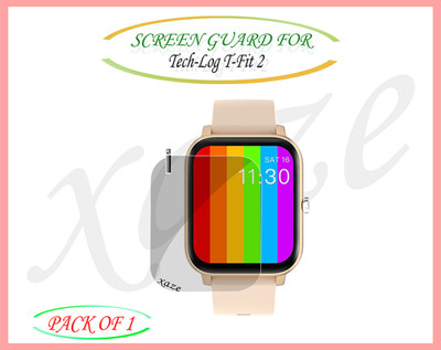 XAZE Screen Guard for Tech-Log T-Fit 2 Smartwatch(Pack of 1)