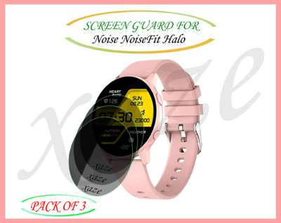 XAZE Screen Guard for Noise NoiseFit Halo Smartwatch(Pack of 3)