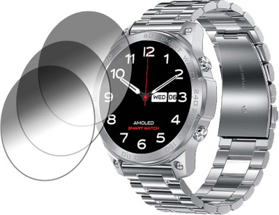TWUAOP Screen Guard for FIRE BOLTT DAGGER LUXE SMARTWATCH(Pack of 3)