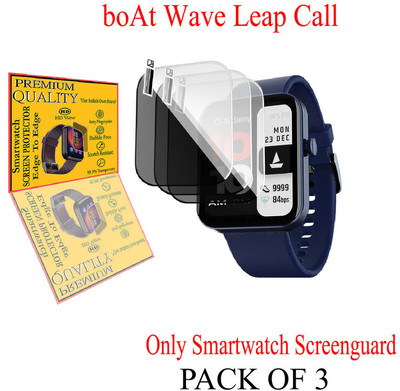 daffin Screen Guard for boAt Wave Leap Call(Pack of 3)