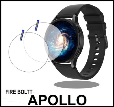 TWUAOP Screen Guard for FIRE BOLTT APOLLO(Pack of 2)