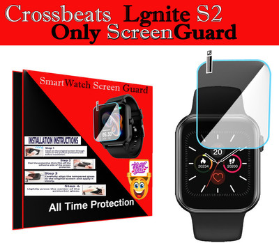 HIDEOUS Screen Guard for Crossbeats Ignite S2(Pack of 1)