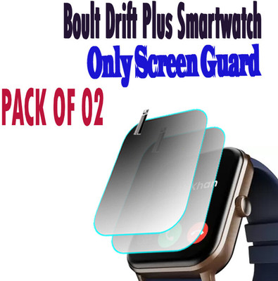 daffin Screen Guard for Boult Drift+(Pack of 2)