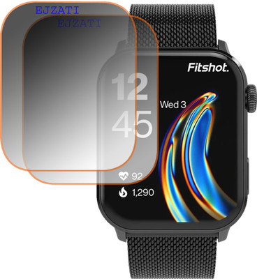 EJZATI Screen Guard for FITSHOT CRYSTAL SMARTWATCH(Pack of 2)