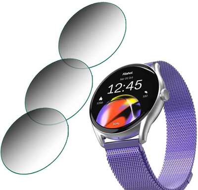 LIGHTWINGS Screen Guard for Fitshot Aster 1.43 Smartwatch(Pack of 3)