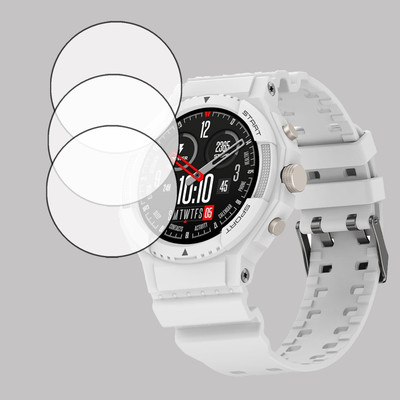 EJZATEX Screen Guard for FIRE BOLTT QUEST SMARTWATCH, SCREEN GUARD(Pack of 3)