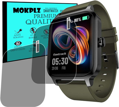 MOKPLZ Screen Guard for FASTRACK REVOLTT FS1 SMARTWATCH(Pack of 2)