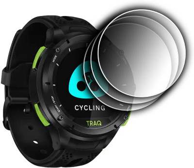 YCHROZE Screen Guard for Titan TRAQ Cardio1.34(Pack of 3)