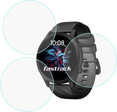 MOKPLZ Screen Guard for FASTRACK OPTIMUS SMARTWATCH(Pack of 3)