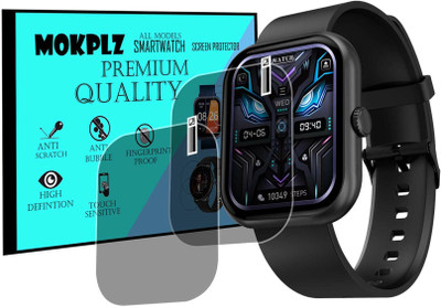 MOKPLZ Screen Guard for FIRE BOLTT STARDUST SMARTWATCH(Pack of 2)