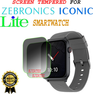 ejzatex Screen Guard for ZEBRONICS ICONIC LITE SMARTWATCH(Pack of 2)
