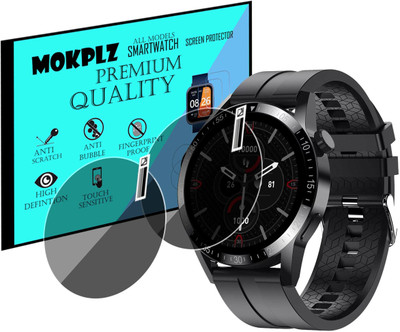 MOKPLZ Screen Guard for FIRE BOLTT TALK ULTRA SMARTWATCH(Pack of 2)