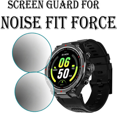 hirdesh Screen Guard for NoiseFit Force(Pack of 2)